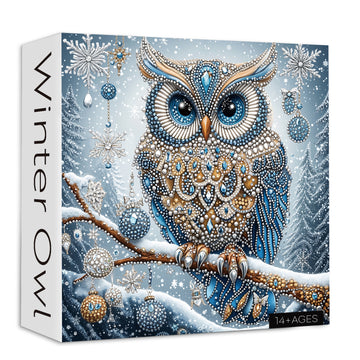 Puzzle puzzle di gufo invernale 1000 pezzi